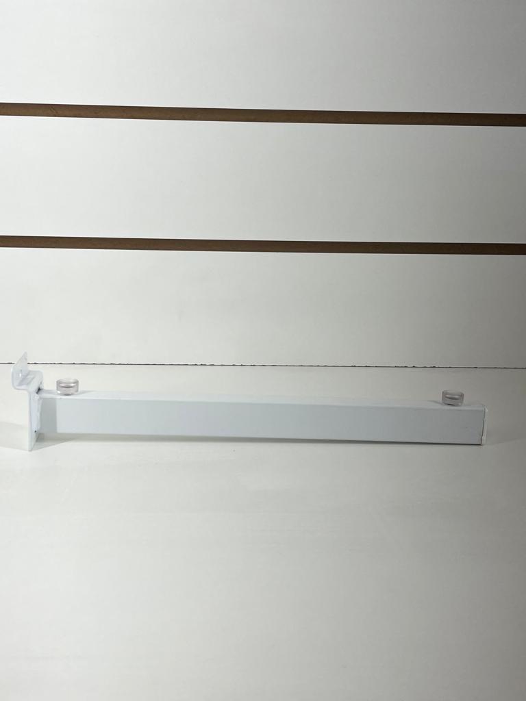 MENSULA DE CAÑO 30 CM BLANCO